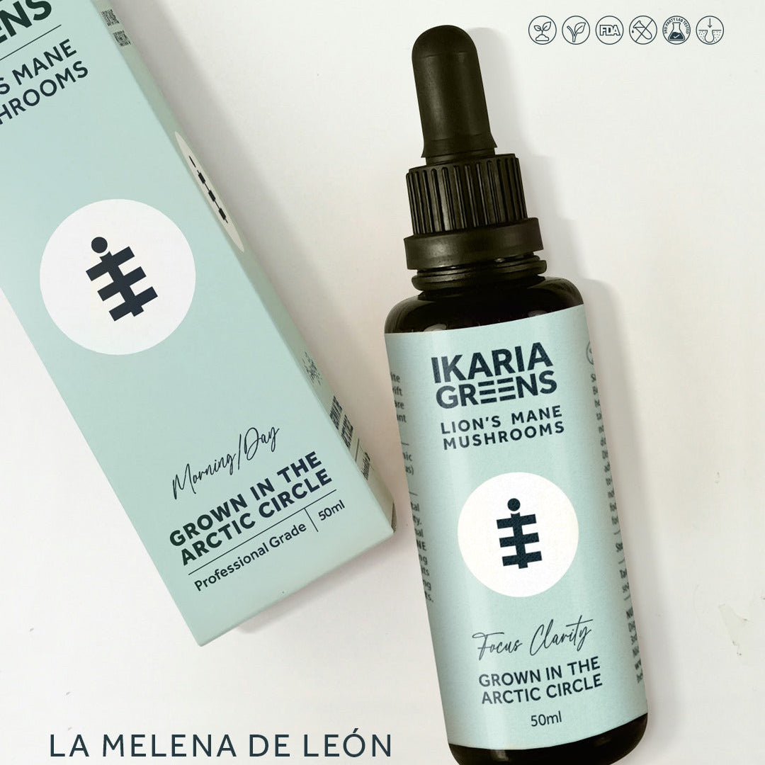 Melena de león del Ártico – Ritual diario para una mente despierta · 50 ml